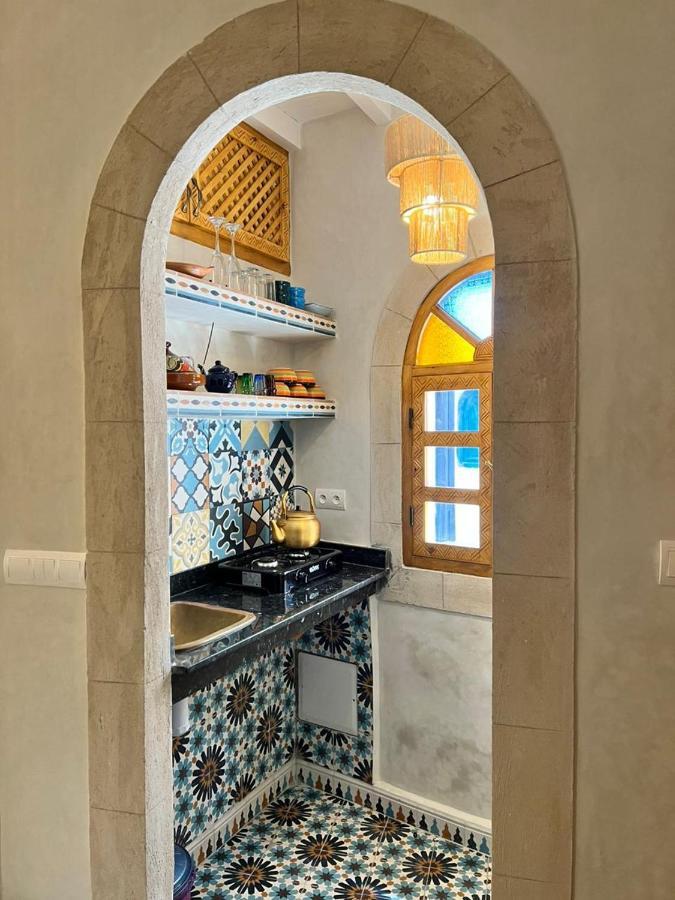 Hotel Riad Dar El Hania Esauira Exterior foto